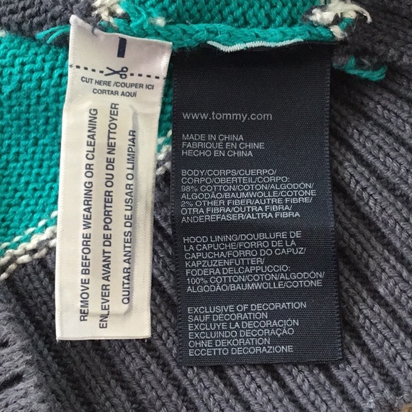 Tommy Hilfiger Sweater hoodie kids size XL - Picture 5 of 7